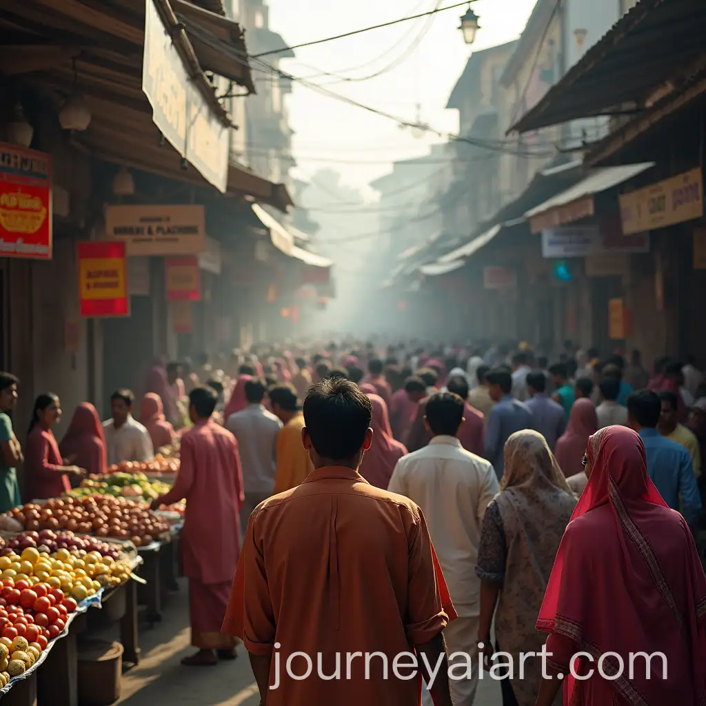 Vibrant-Indian-Marketplace-Bustling-with-Life-and-Color