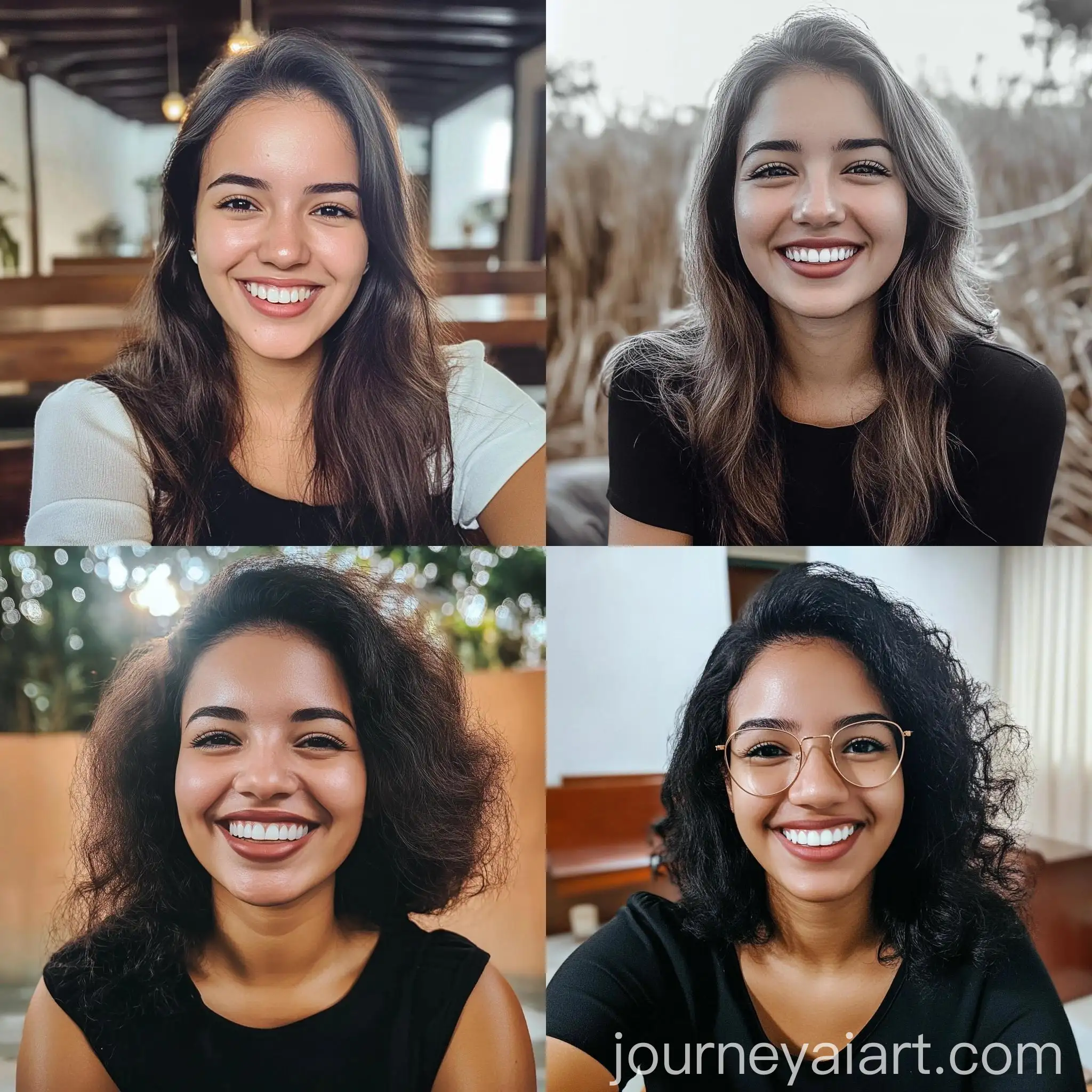 Smiling-Woman-Enjoying-Outdoor-Leisure