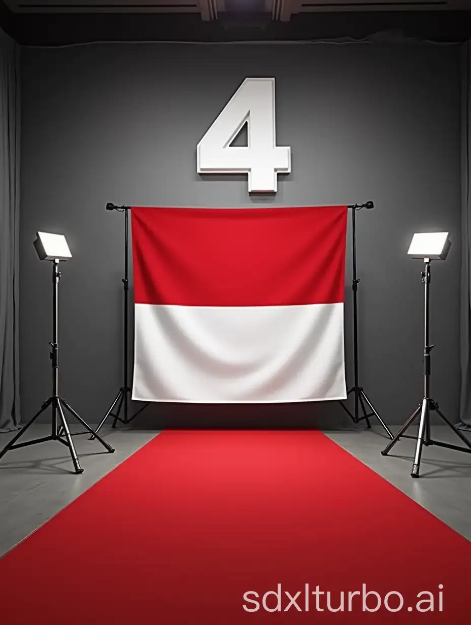 Photo-Studio-with-Indonesian-Flag-and-Iko-AROS-Jo-Banner