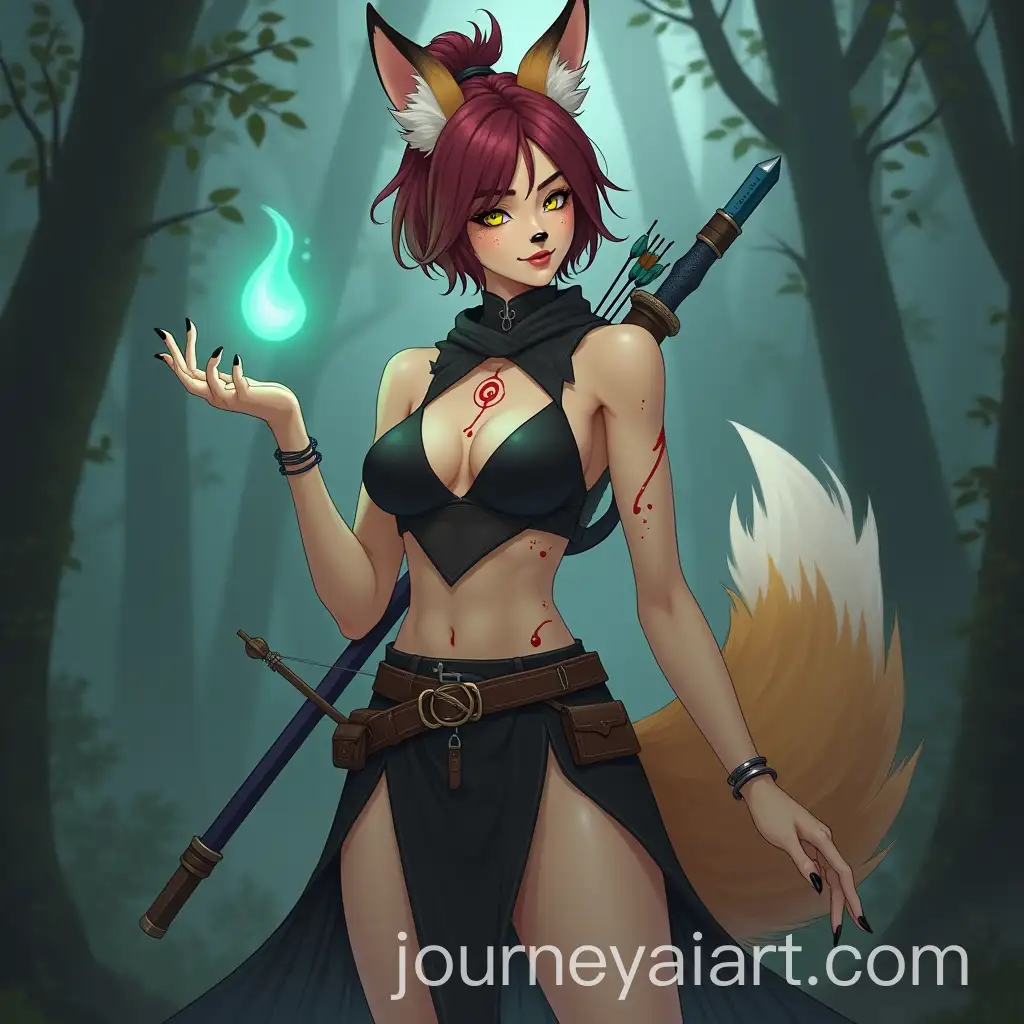 MysticalAI-Image-Expansion-SEO-Kitsune-Rogue-in-Twilight-Forest-with-Fox-Soul-Magic