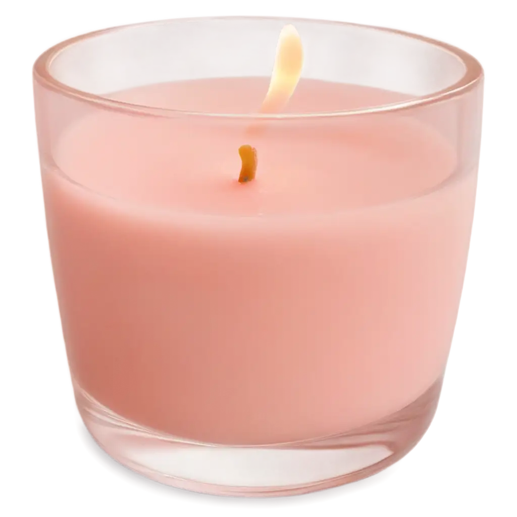 Soft-Pink-Candle-in-Glass-Cup-PNG-Image-Serenity-and-Elegance-Captured