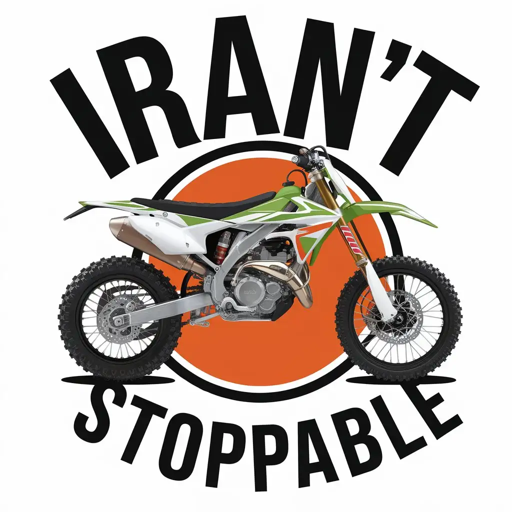 LOGO-Design-for-Enduro-Motorcycle-Enthusiasts-Irant-Stoppable-with-Bold-Typography-and-Energetic-Vector-Graphics