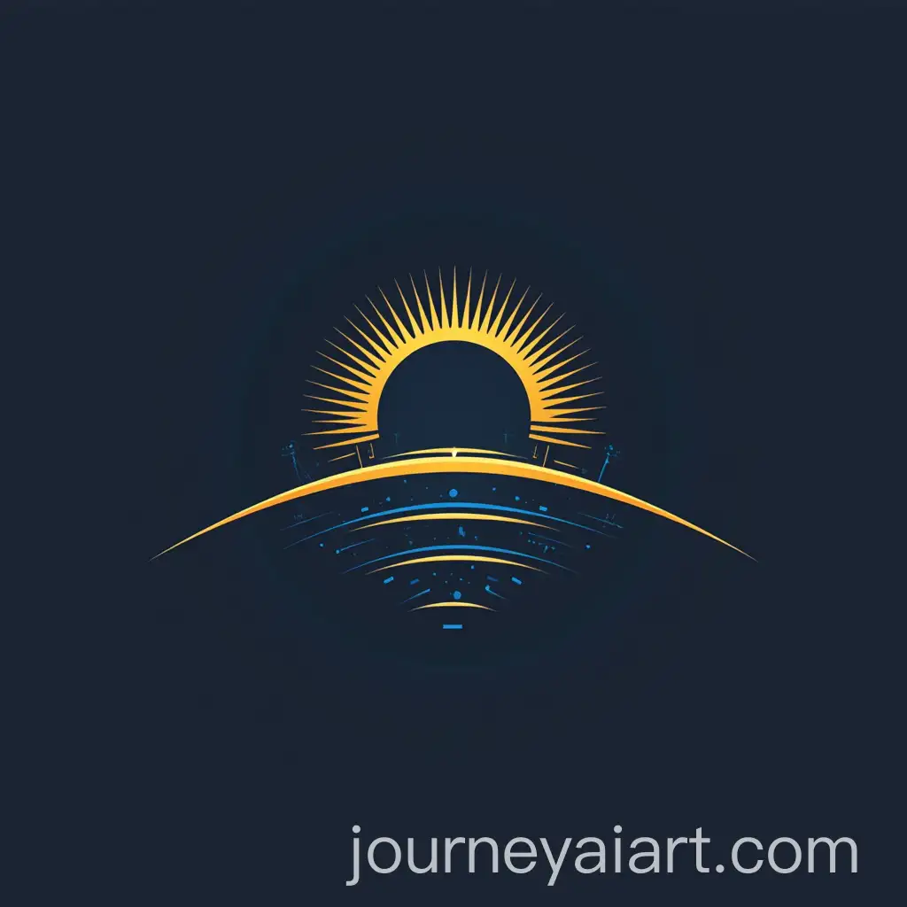 Futuristic-Logo-Design-for-Horizon-Coin-Cryptocurrency