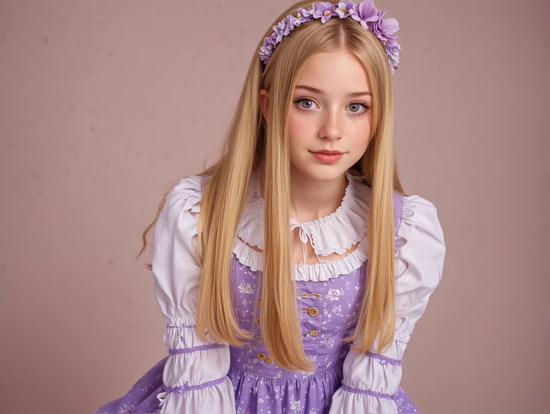 Petite-Teen-Girl-with-Long-Blonde-Hair-in-Cute-Lolita-Dress-and-Flower