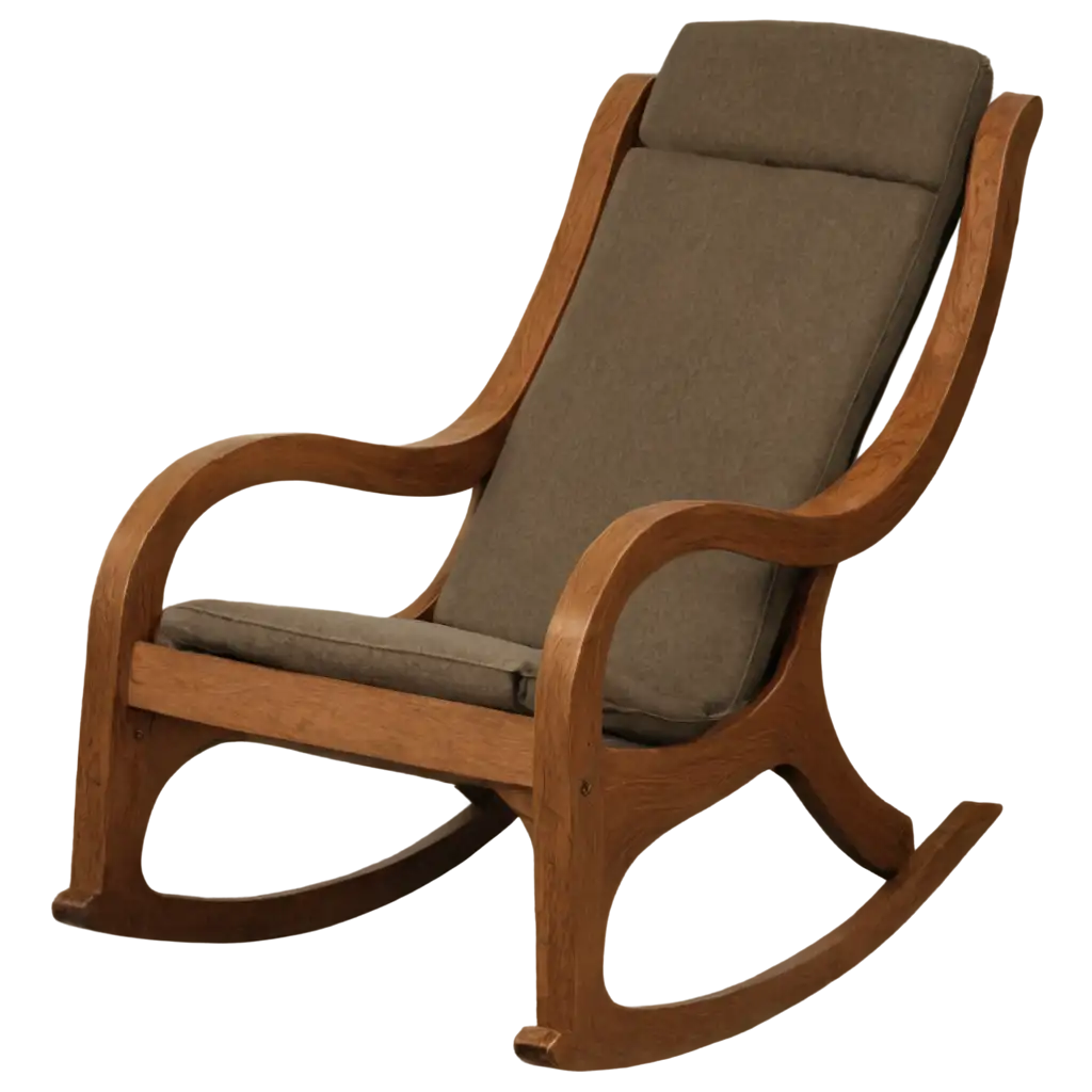 Comfort-and-Style-PNG-Image-of-a-Rocking-Chair