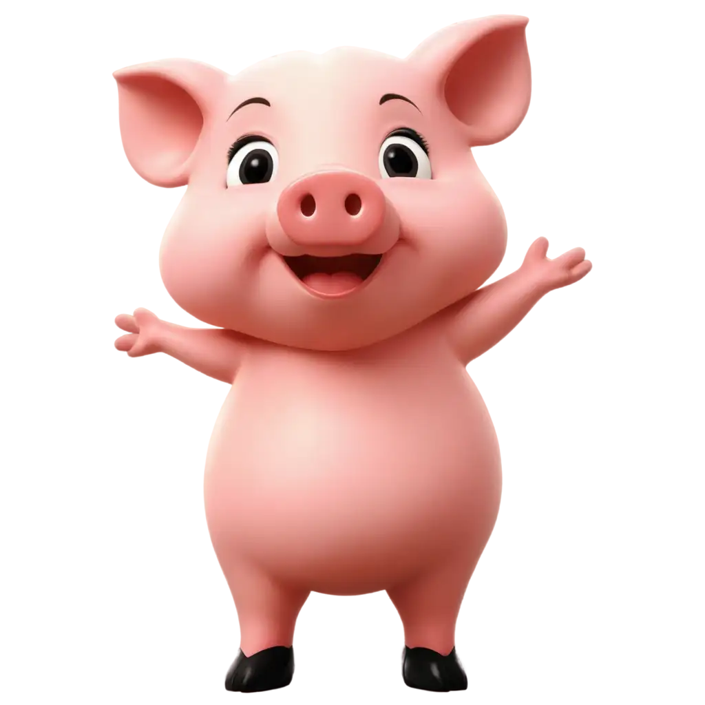 HighQuality-PNG-of-a-Pig-Animation-Logo-for-Versatile-Branding-and-Design