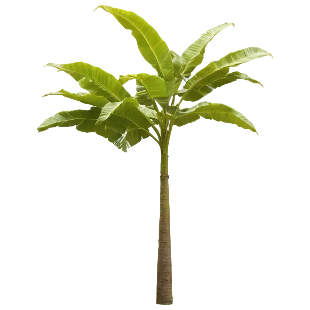 create an image of a banana tree