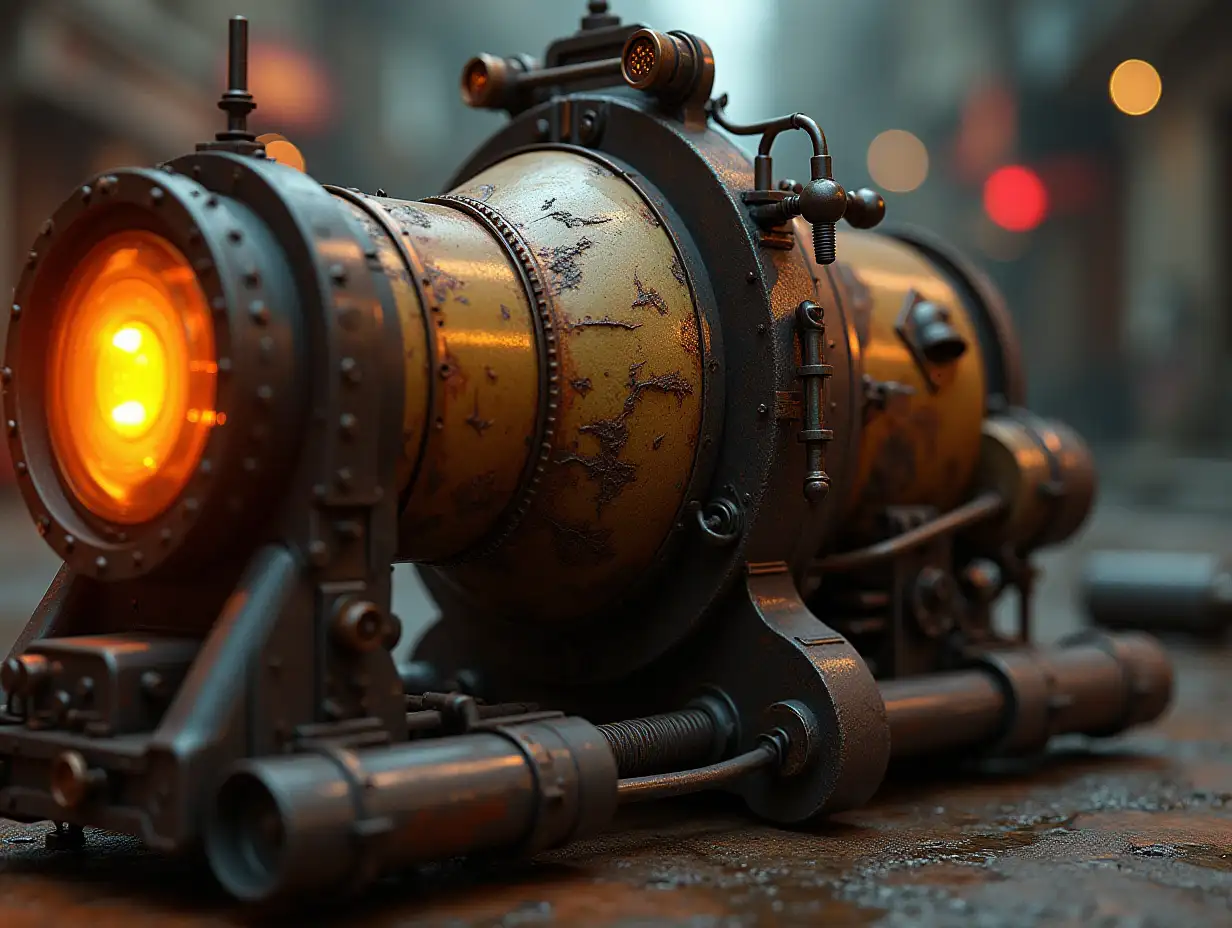 Steampunk 8k-Quality