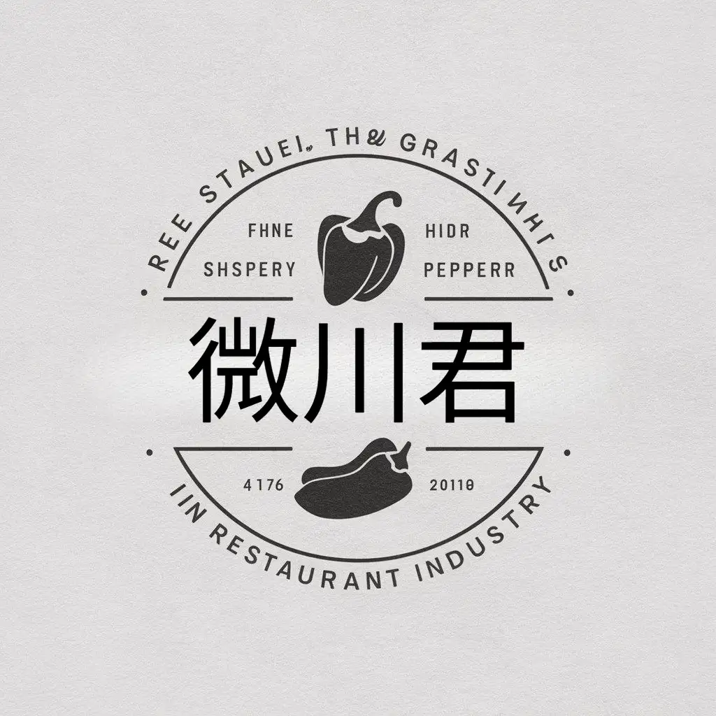 a vector logo design,with the text "plants", main symbol:chili pepper,Moderate,be used in Restaurant industry,clear background