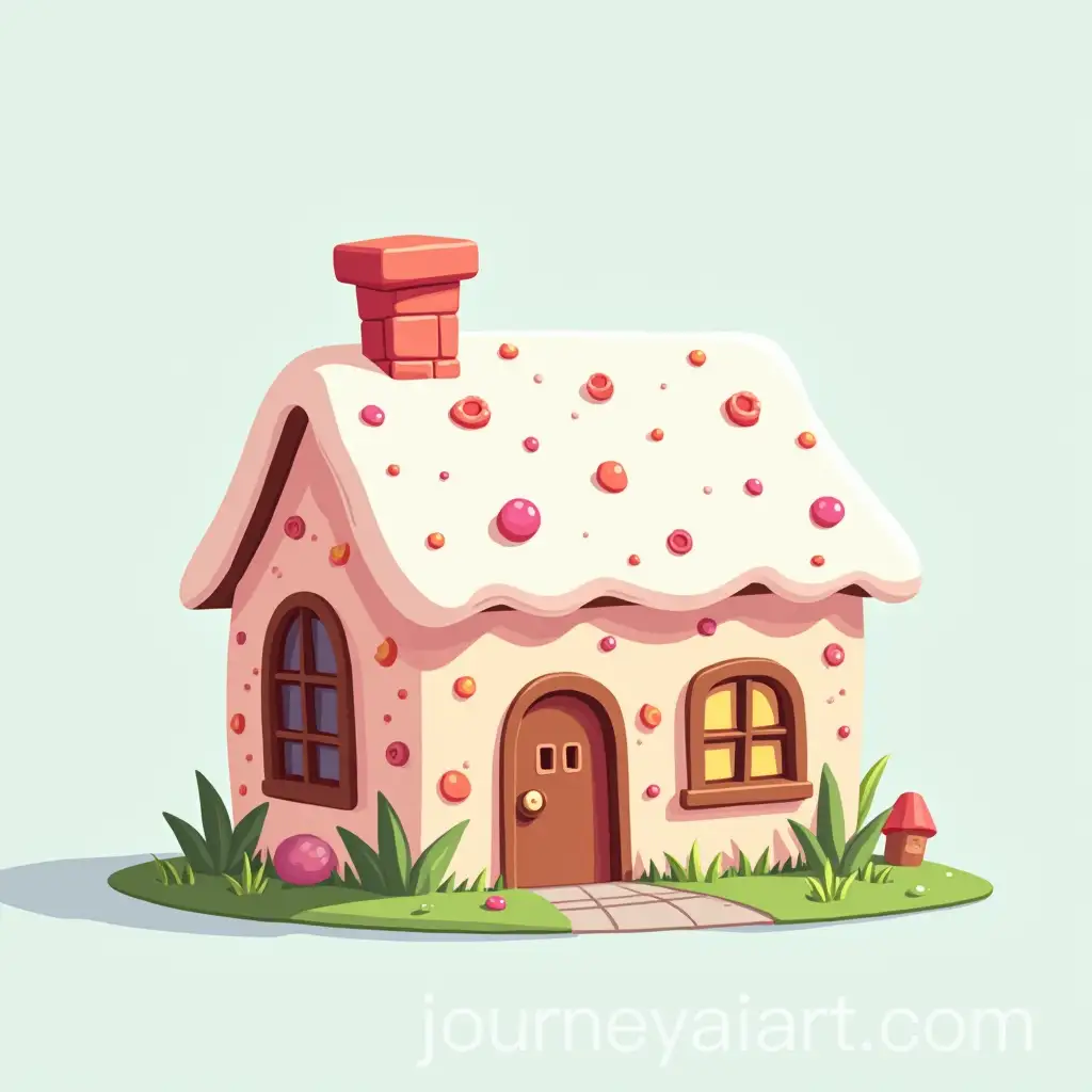 Cartoon-Marshmallow-House-in-Square-Format
