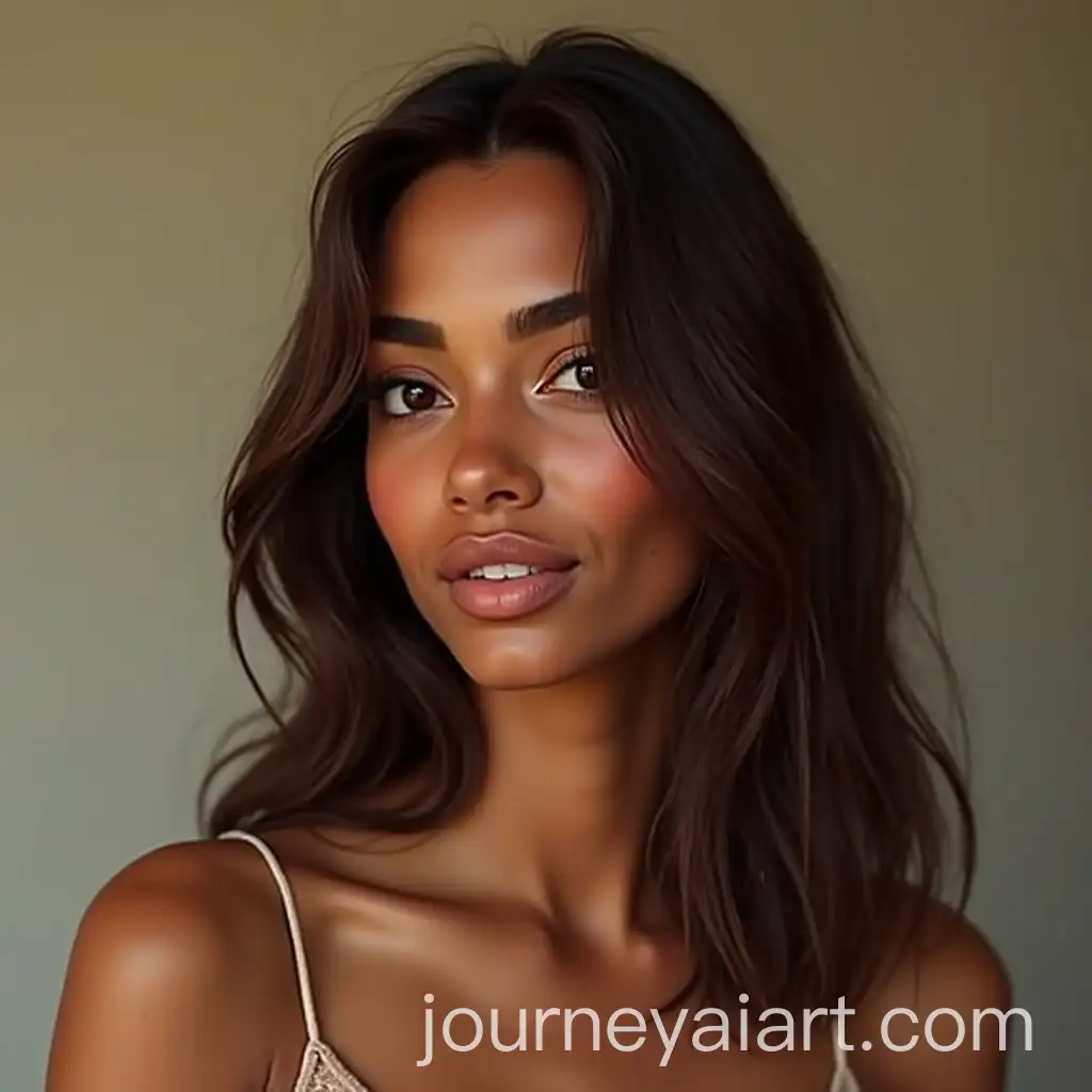 Venezuelan-Caribbean-Woman-with-Expressive-Eyes-and-ShoulderLength-Brown-Hair