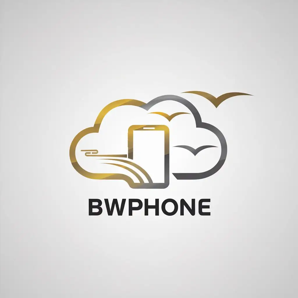 LOGO Design For Jindouyun Phone Modern Cloud Design with Cultural Connotations