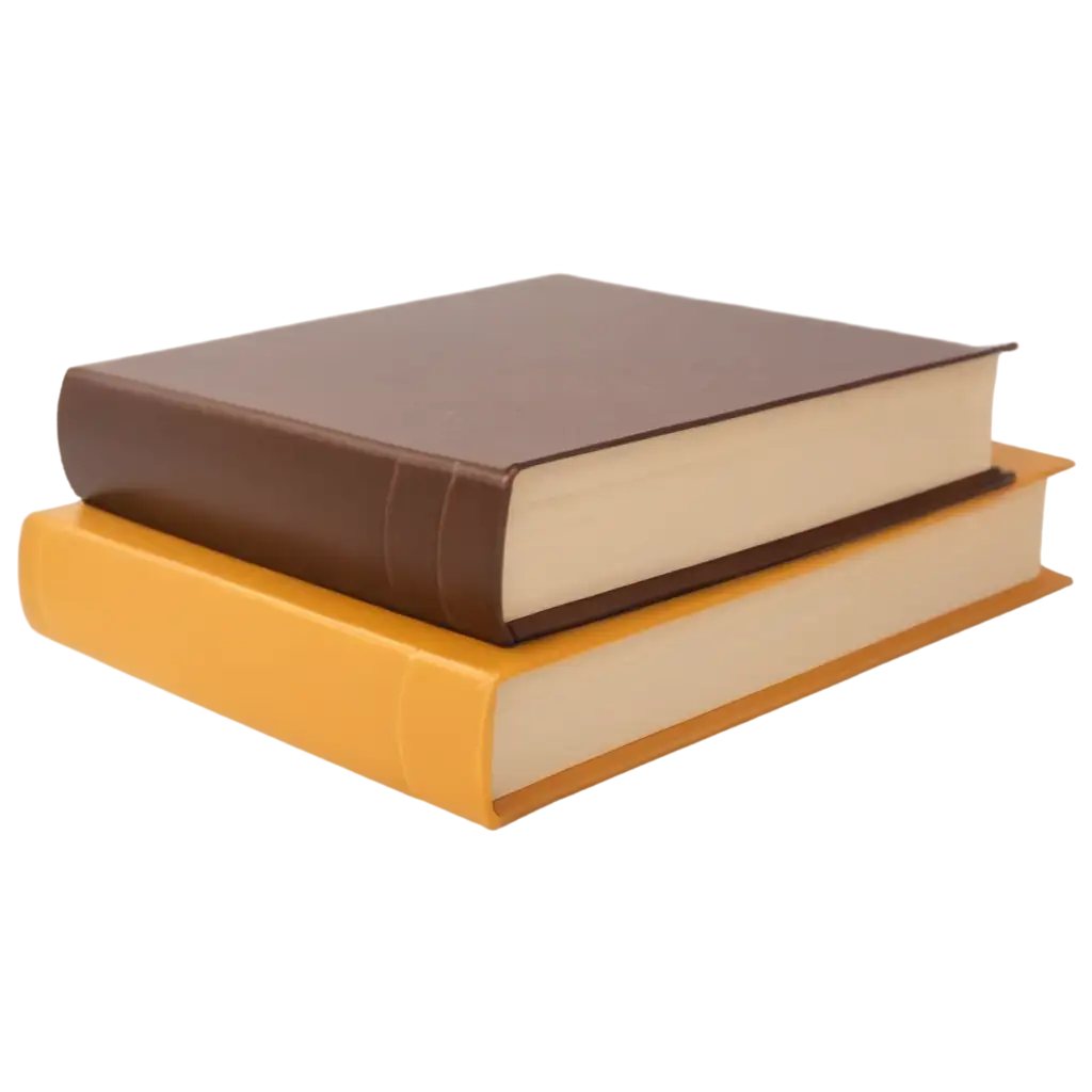 Three-Books-Lying-onPNG-Image-Usage-Scenarios-Top-of-Each-Other-Brown-Yellow-and-Beige-PNG-Image-for-Digital-Use