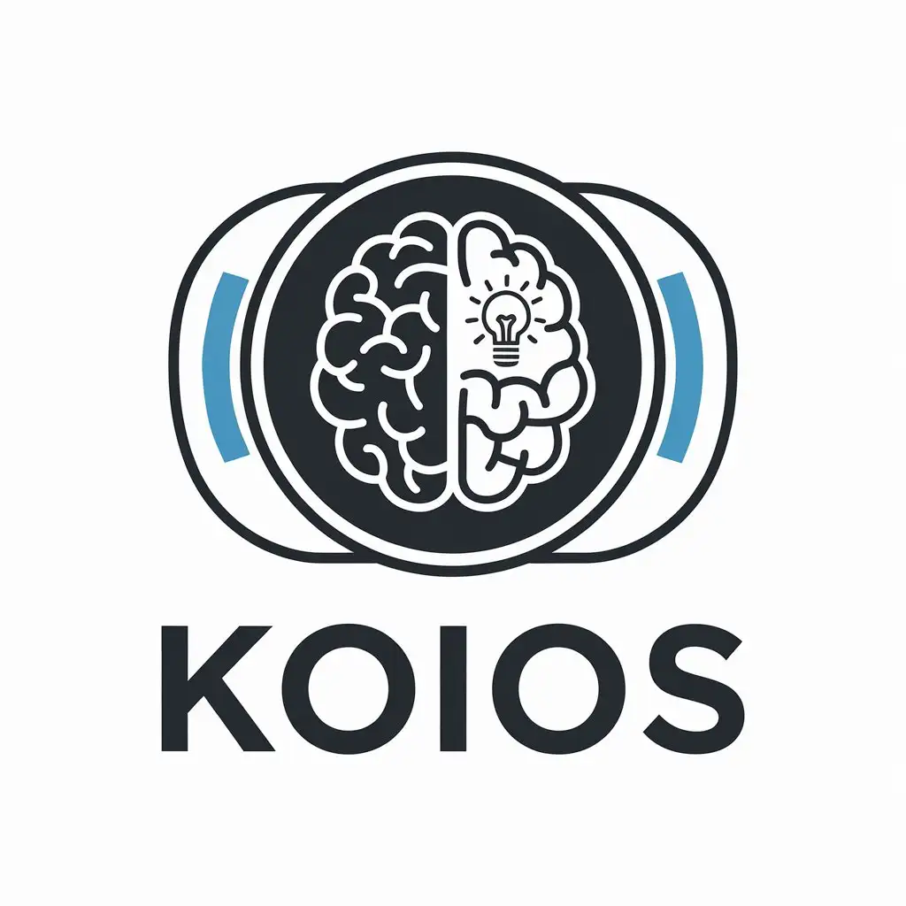 LOGO Design for Koios Vector Logo with Health Symbol for Medical and Dental Industry