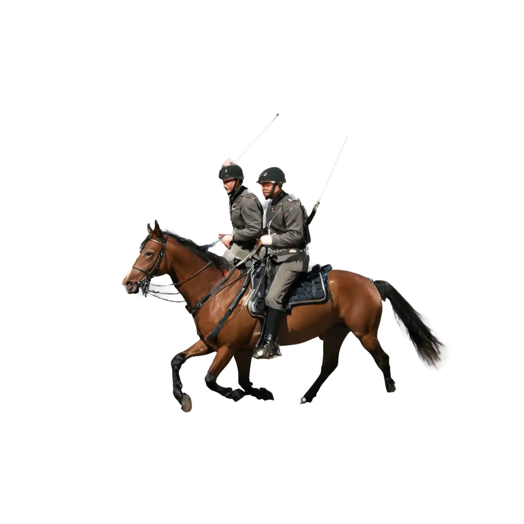 HighQuality-PNG-Image-of-Soldiers-Fighting-on-Horseback-Historical-Combat-Representation