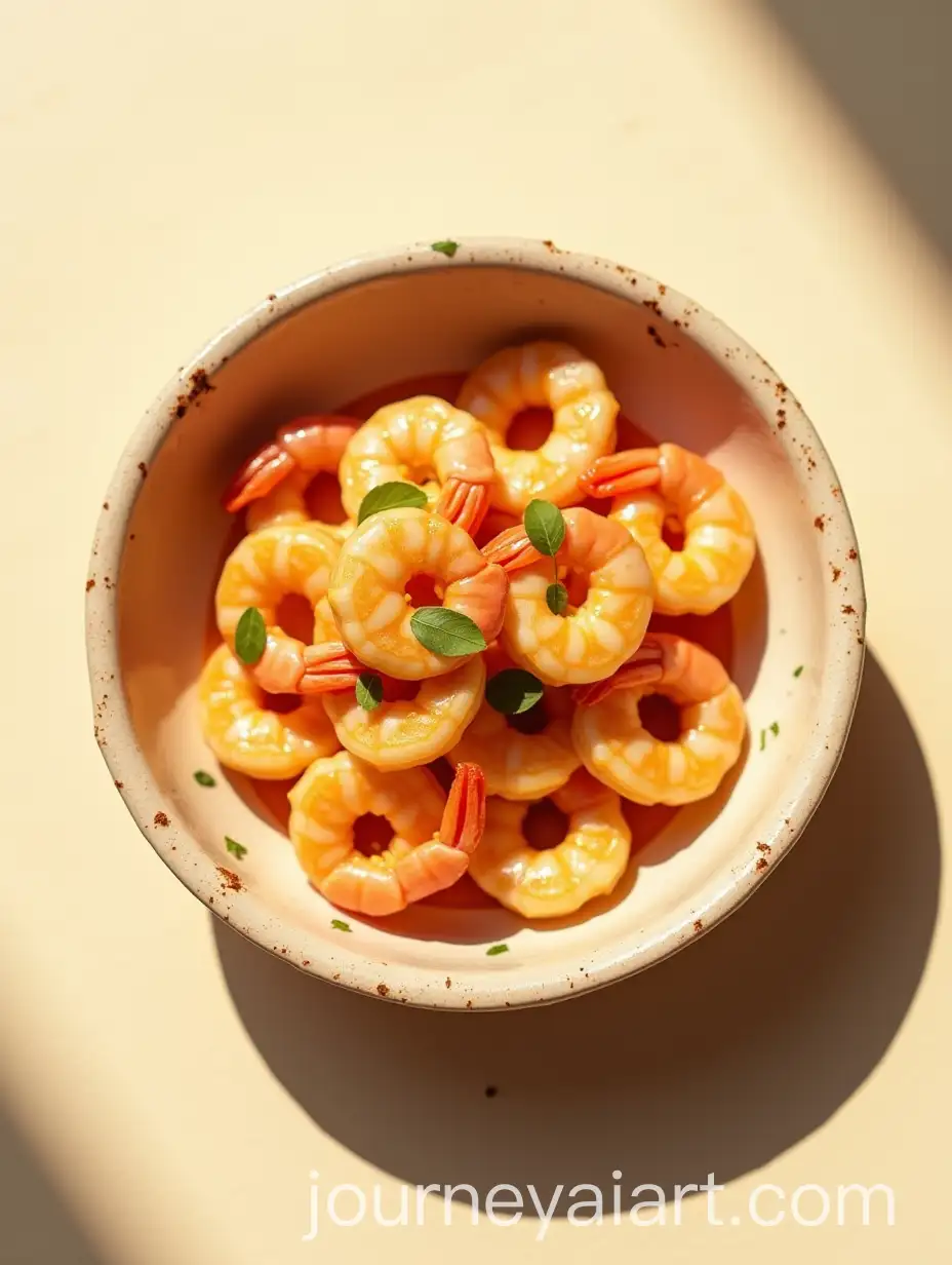 GAI-Image-Prompt-Expansionambas-al-Ajillo-in-Rustic-Ceramic-Bowl-with-Warm-Sunlit-Highlights