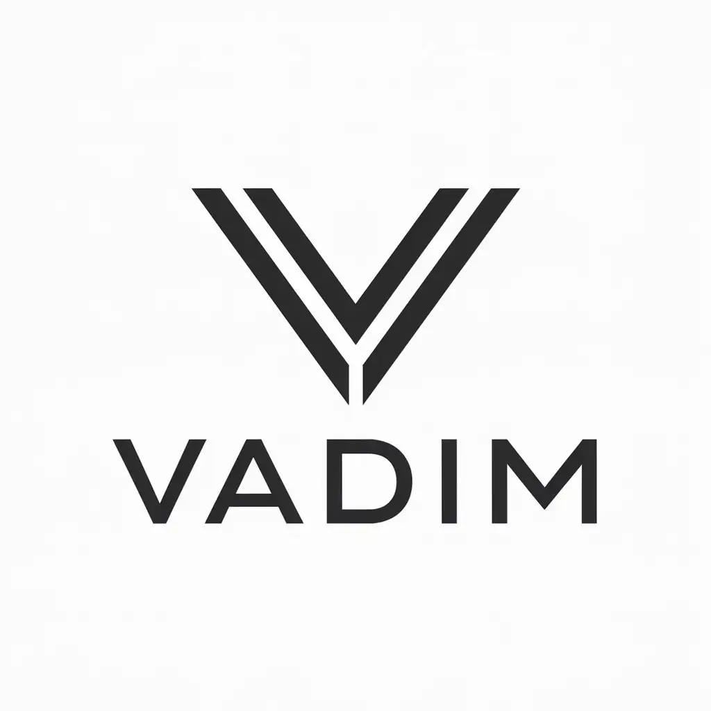 LOGO-Design-For-Vadim-Modern-Symbol-for-the-Technology-Industry