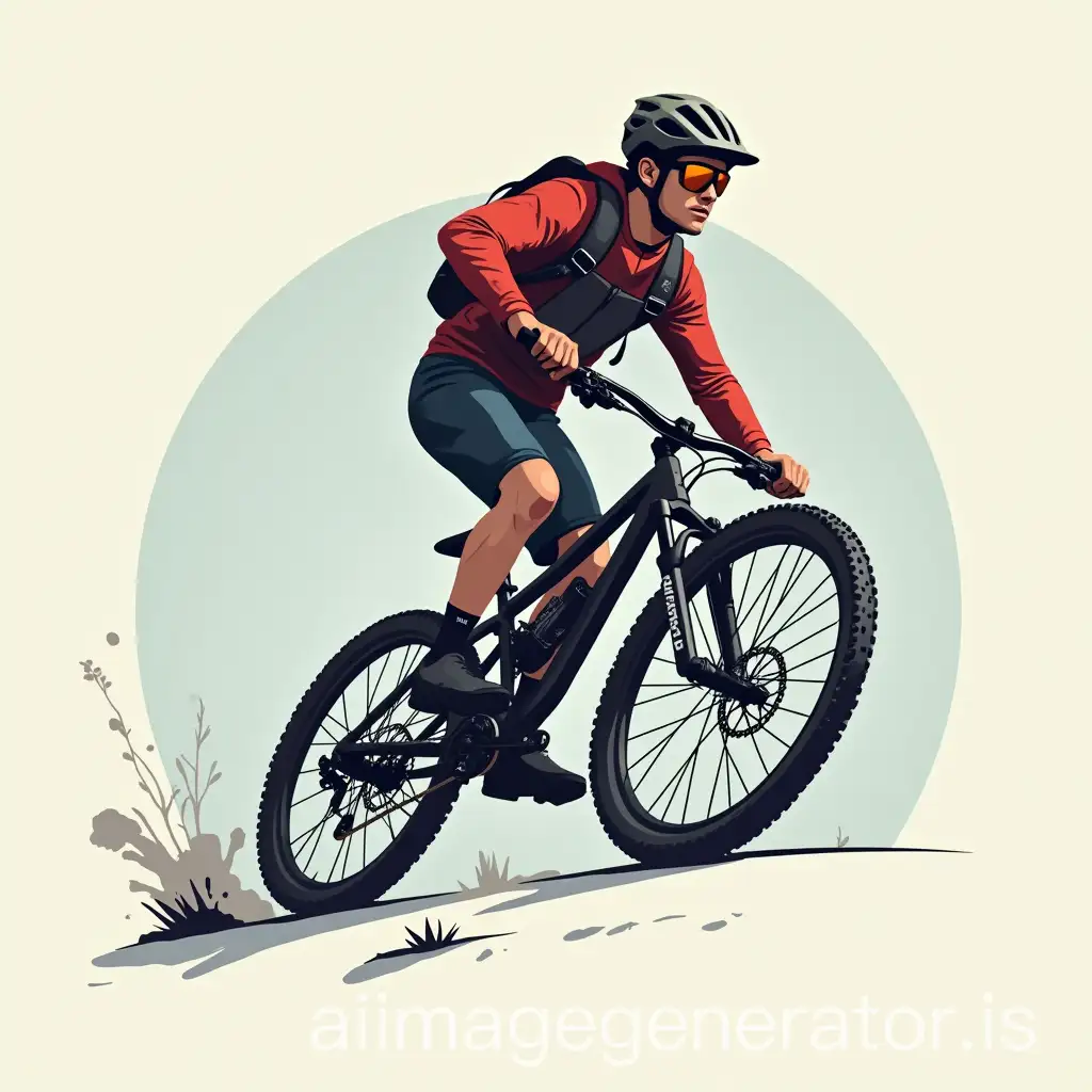 Mountain-Bike-Suspension-System-with-Instagram-Logo