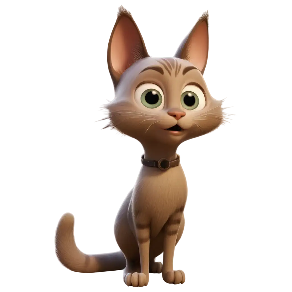 Stunning-3D-Pixar-Model-of-a-Cat-in-PNG-Format-Explore-the-Crisp-Clarity-and-Detail