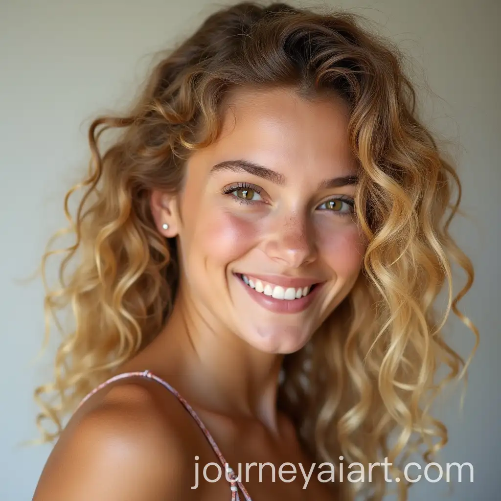 Curly-Blonde-Haired-Girl-Portrait-in-Natural-Light