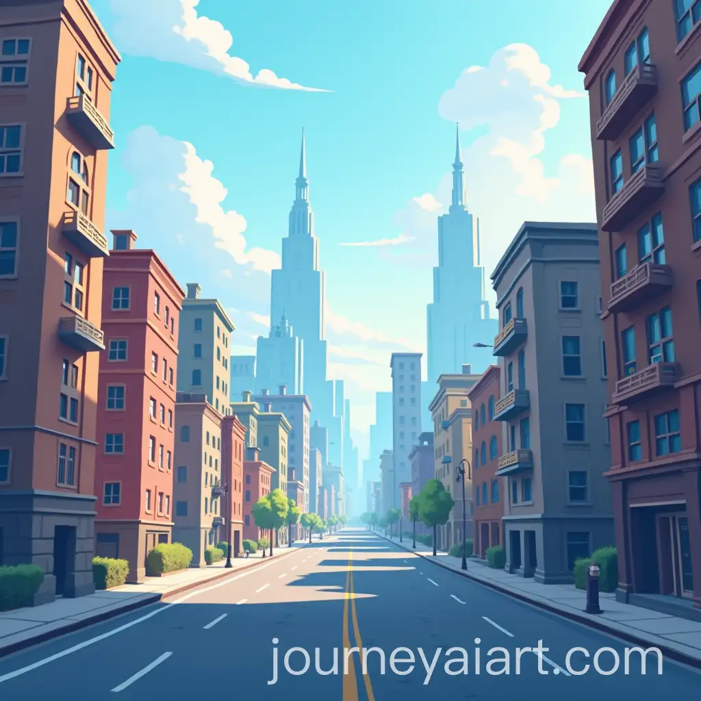 Seamless-2D-City-Background-for-Game-Design