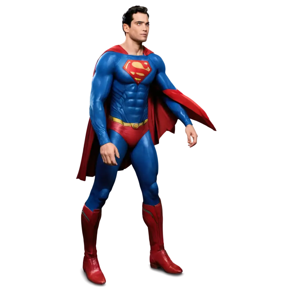 Superman-Walker-PNG-Image-HighQuality-Transparent-Artwork-for-Versatile-Use