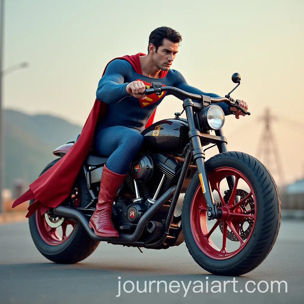 SuperAI-Art-Prompt-Expansionman-Riding-a-Customized-Bike-in-Action