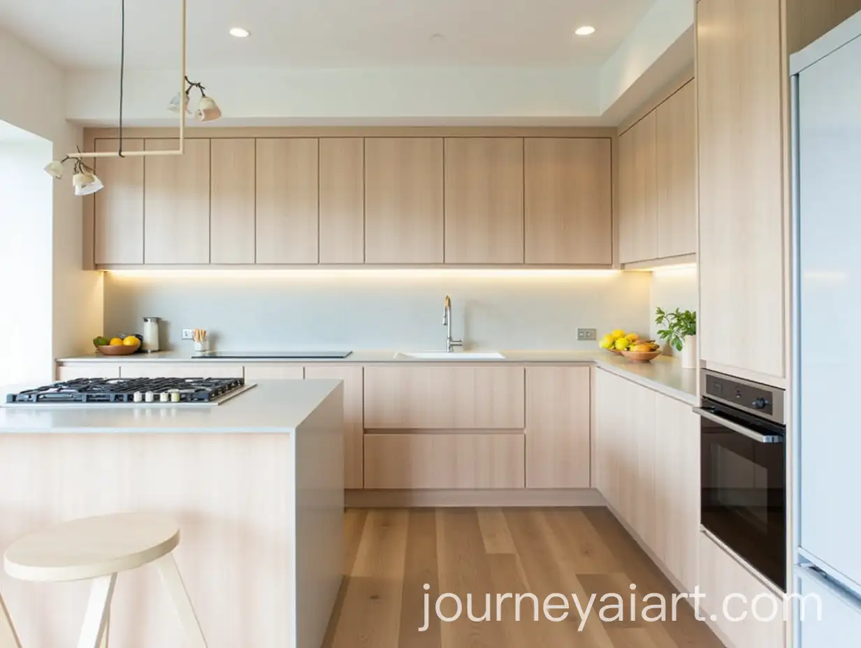 Minimalist-JapandiInspired-Kitchen-with-Contemporary-Elegance