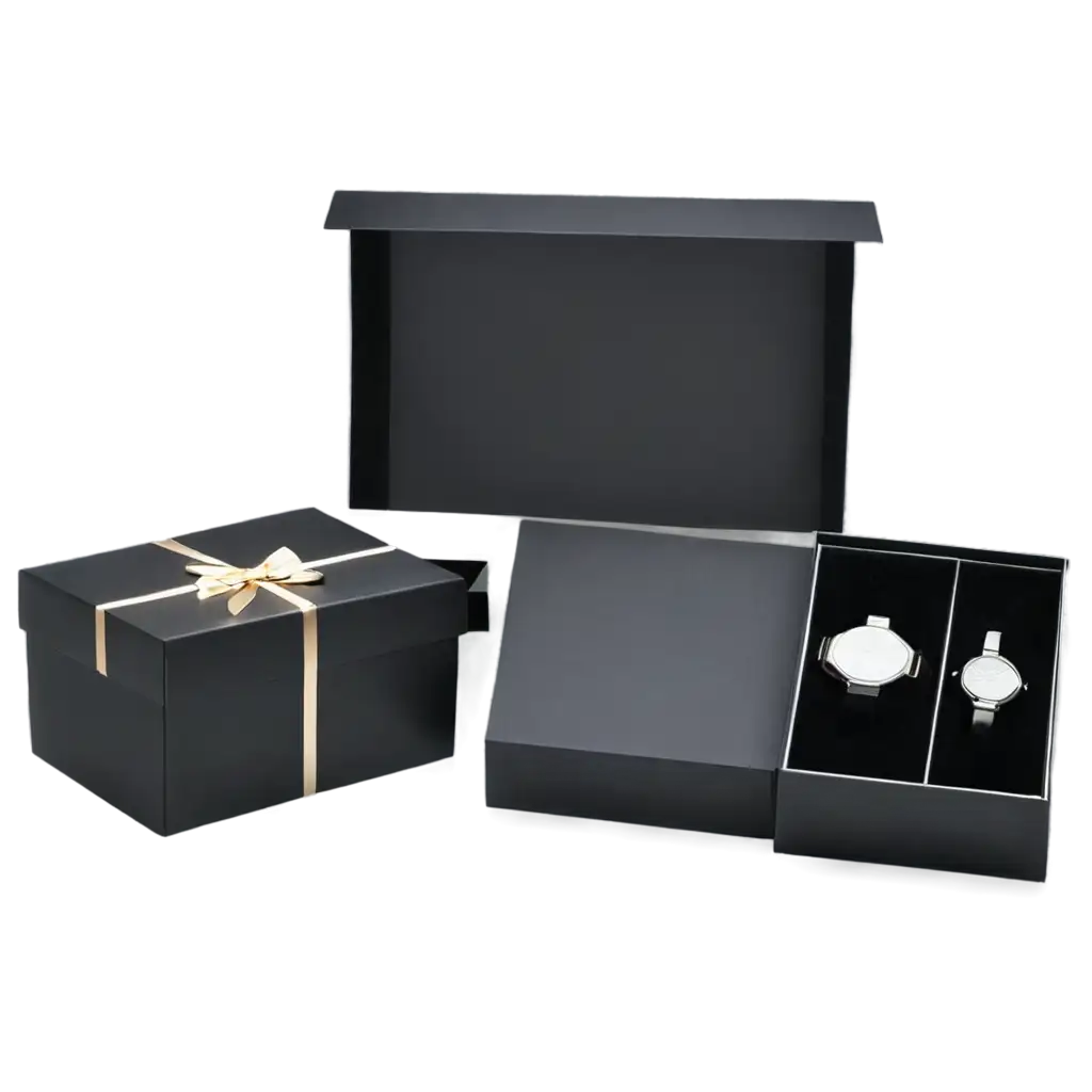 Gift-Set-in-Box-with-Lighting-HighQuality-PNG-Image-for-Versatile-Use