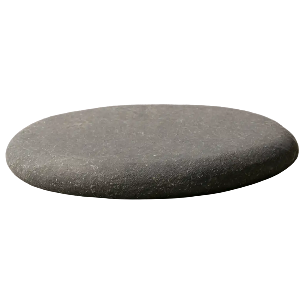 Zen-Stone-PNG-Image-A-Tranquil-Wide-Stone-on-Ground-for-Clarity-and-Calmness