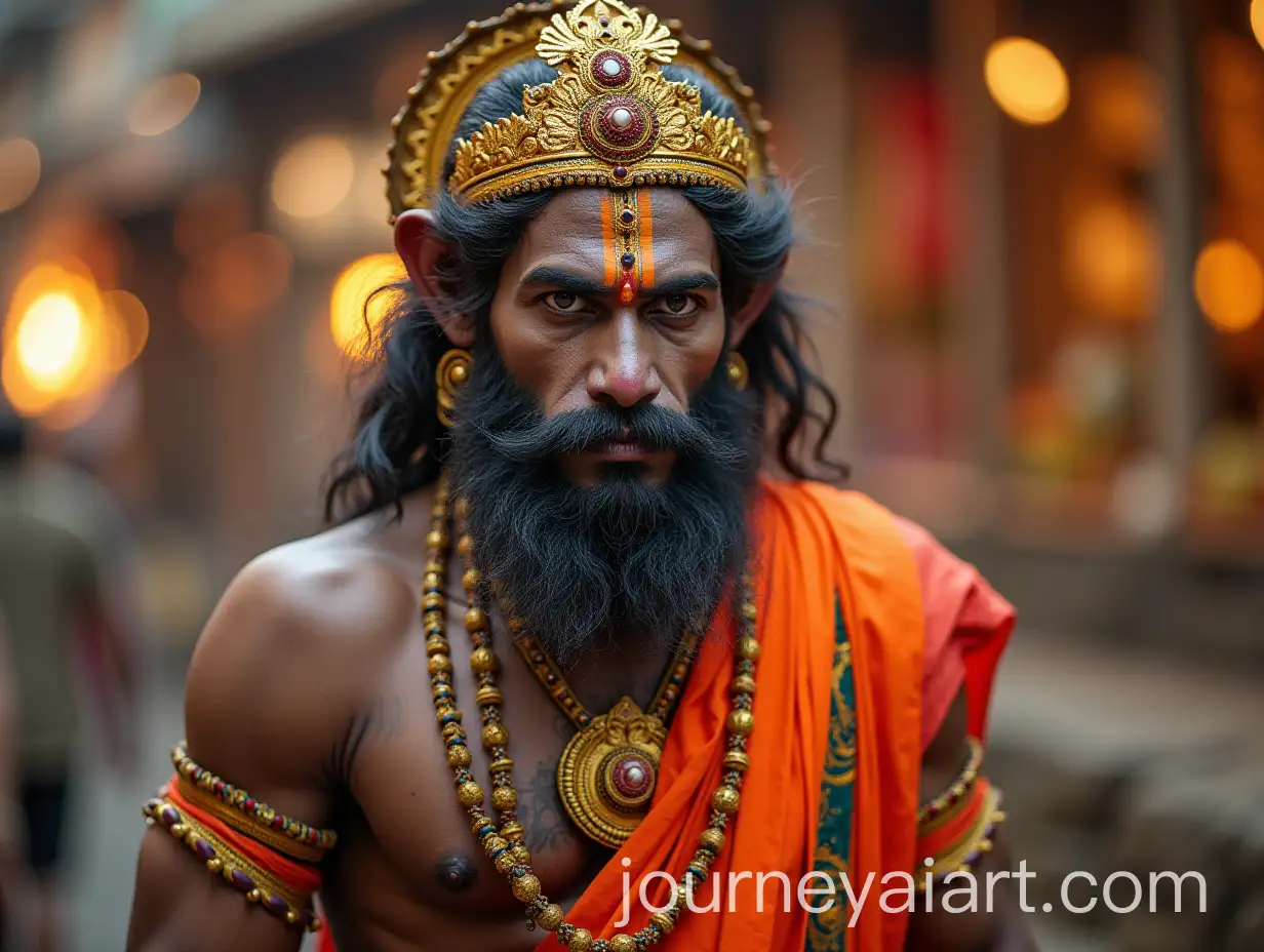Hanuman-Ji-in-Majestic-Pose-with-Vibrant-Colors