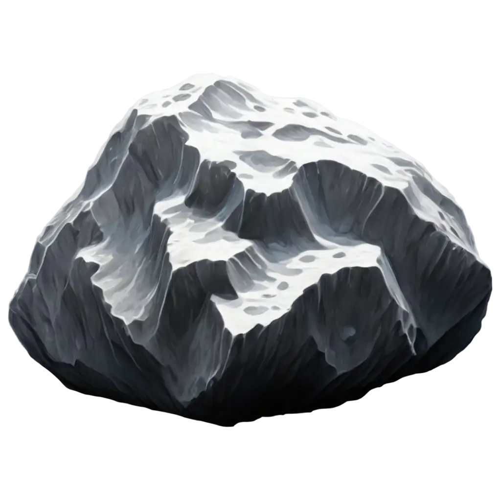 Explore-the-Enigmatic-Beauty-of-an-Ice-Asteroid-HighQuality-PNG-for-Stunning-Clarity