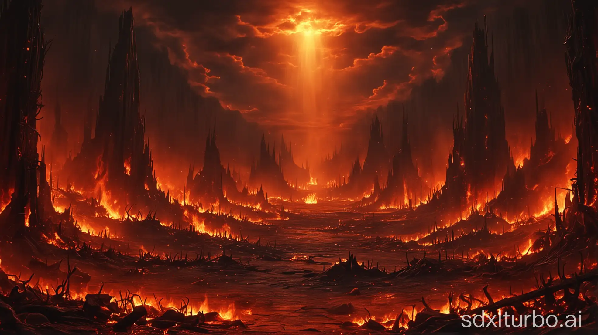 hell background