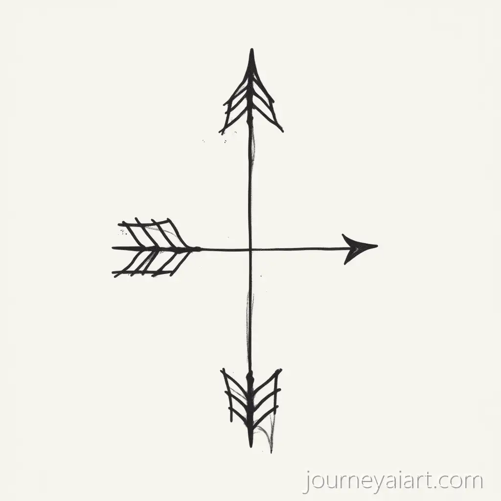 Minimalist-Arrow-Tattoo-Design-Sketch
