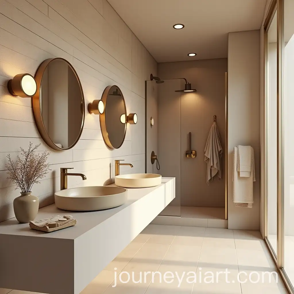 Elegant-Modern-Bathroom-with-Beige-Tones-and-Gold-Accents