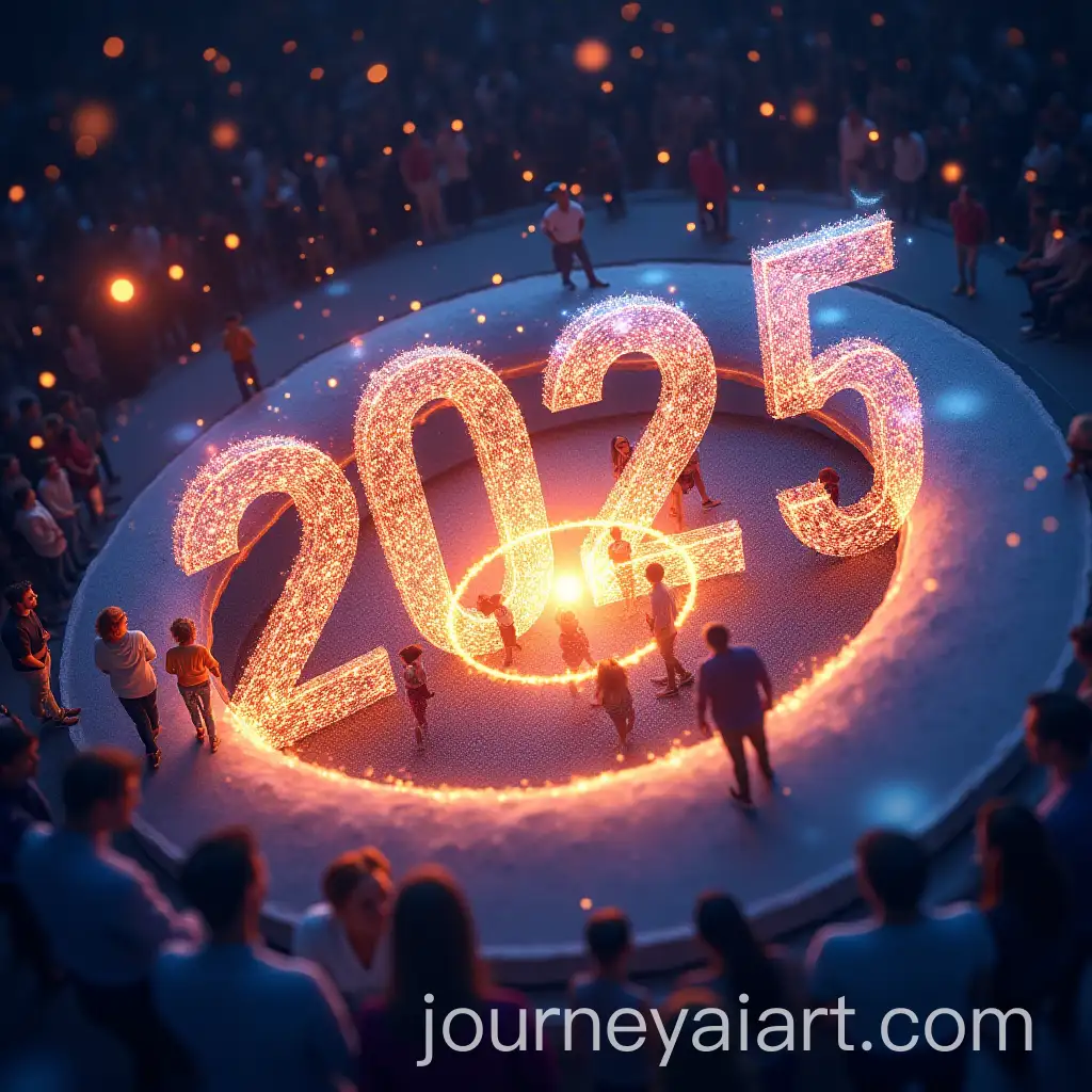 Swirling-Vortex-of-Glowing-Lights-Transforming-into-2025-with-Networking-Vignettes