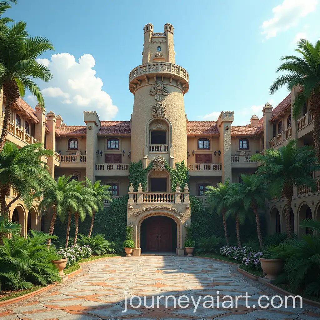 Tropical-MythologyInspired-Hotel-at-Isle-of-Legends-Theme-Park