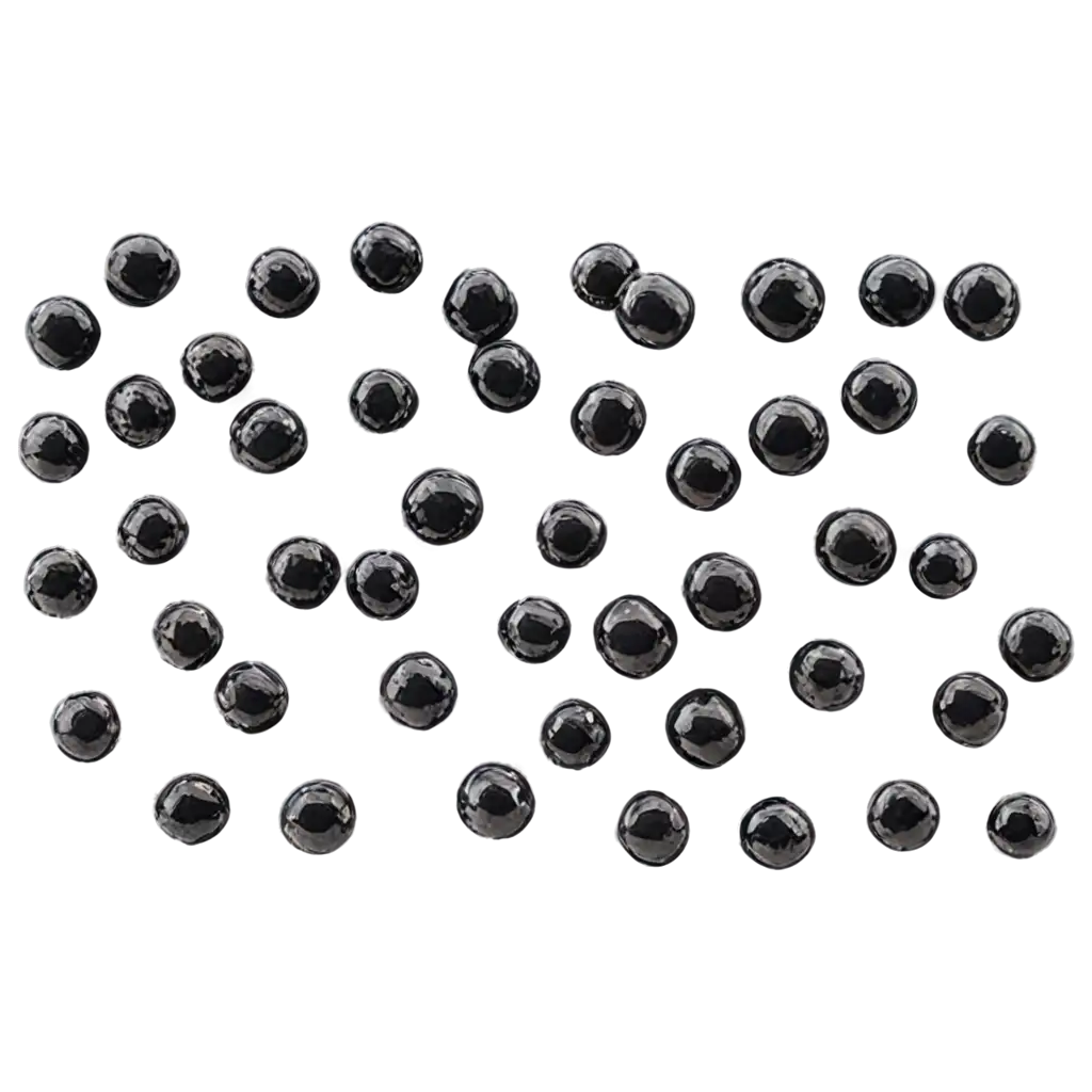 Black-Tapioca-Pearls-PNG-Image-for-Transparent-Backgrounds-and-HighQuality-Visuals