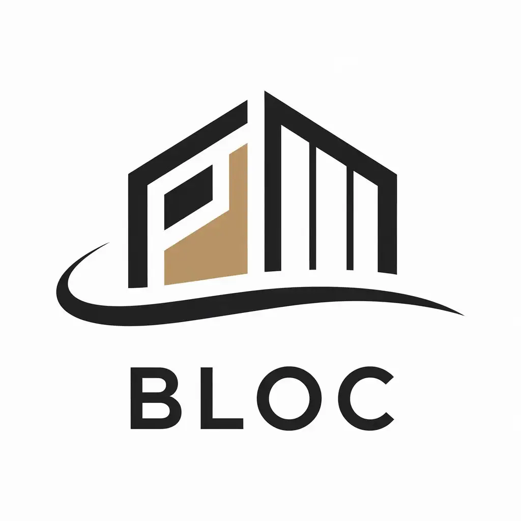 LOGO Design for Bloc Vector Logo for a Banking Company with a Moderate and Clear Theme