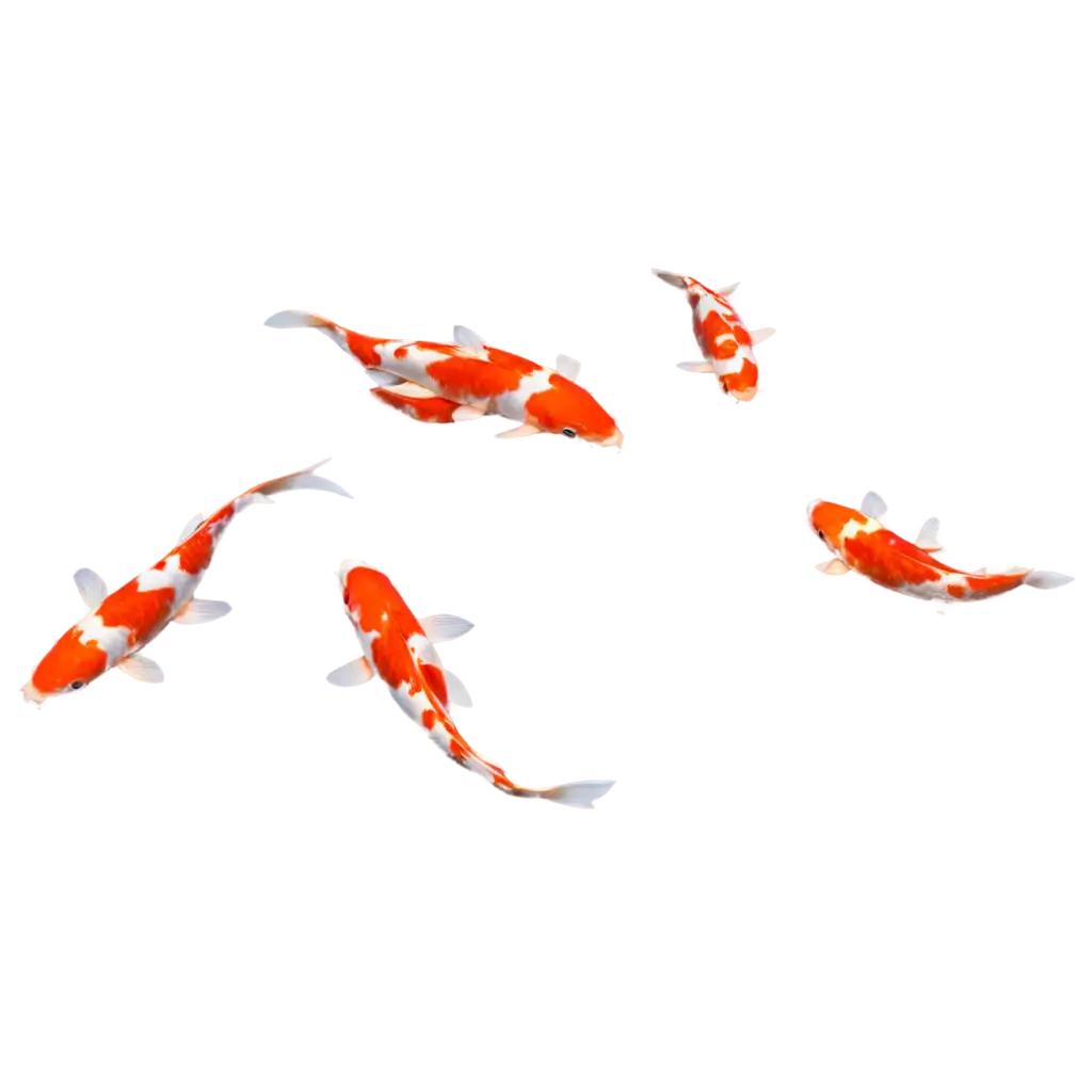 Koi-Fish-in-a-Pond-PNG-HighQuality-Image-for-Creative-Use