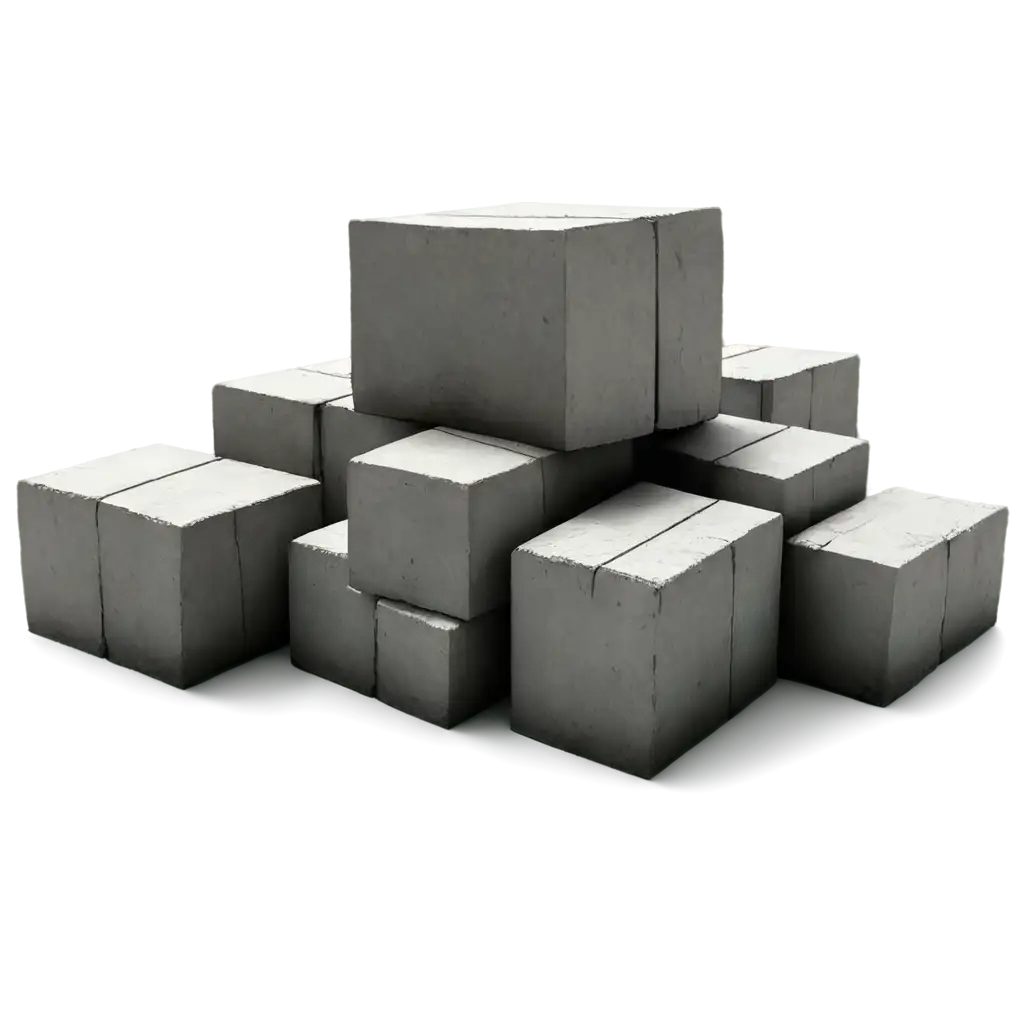 HighQuality-PNG-Image-of-Neatly-Stacked-140-kg-Cement-Blocks-in-an-Industrial-Setting