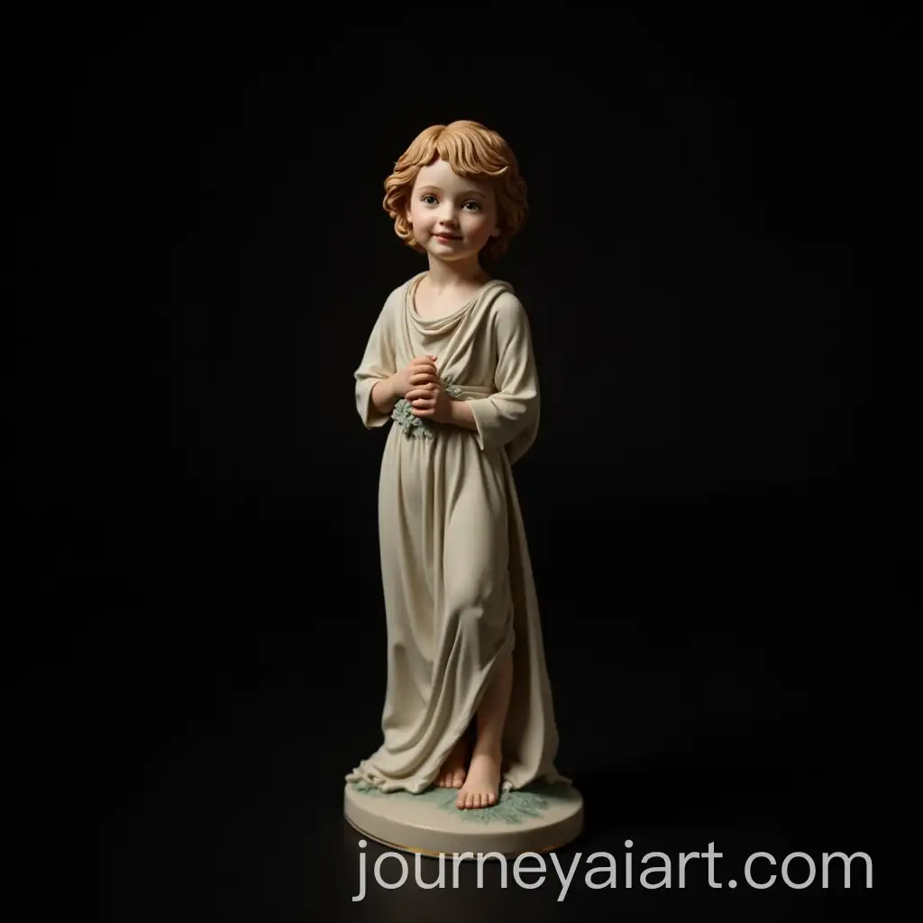Elegant-Youthful-Collectible-Figure-on-Black-Background