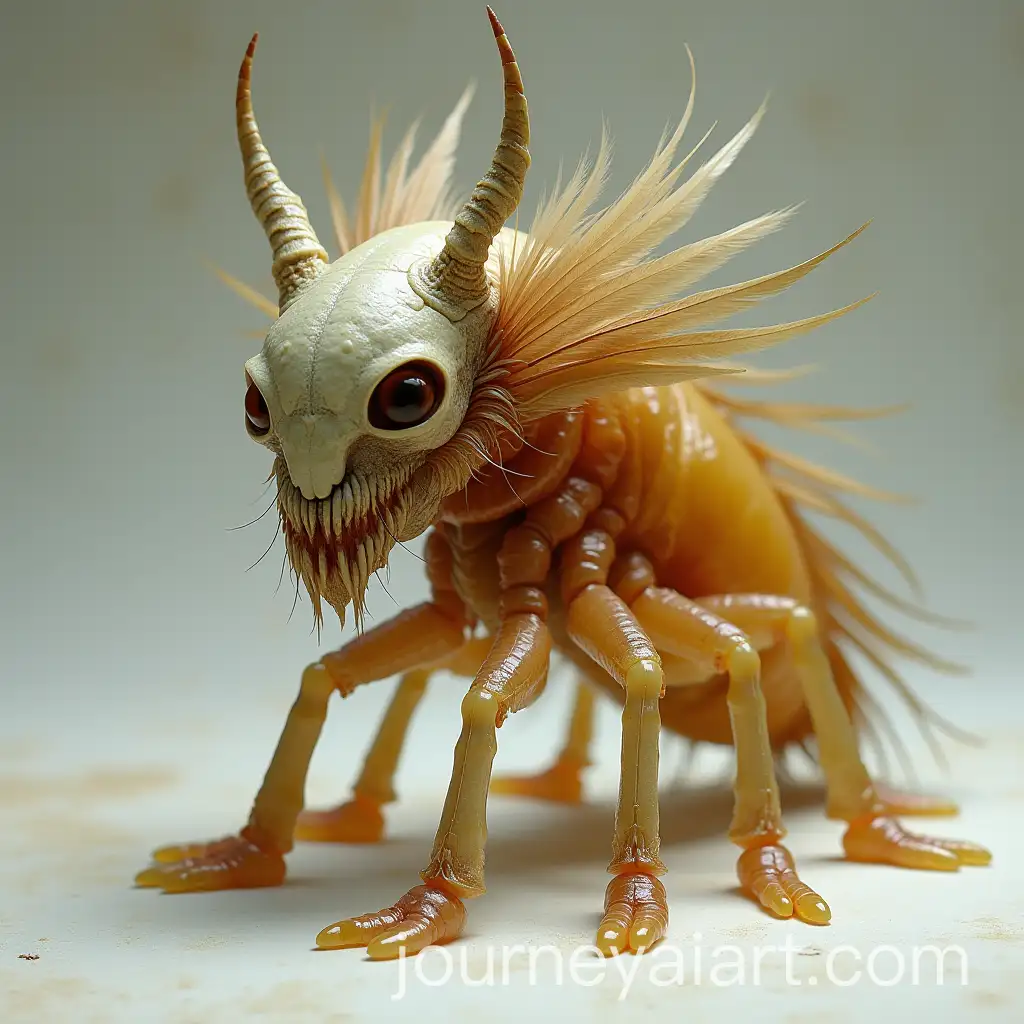 Gelatinous-Creature-with-ElongatedAI-Image-Prompt-Expansion-Skull-and-Feathered-Hat