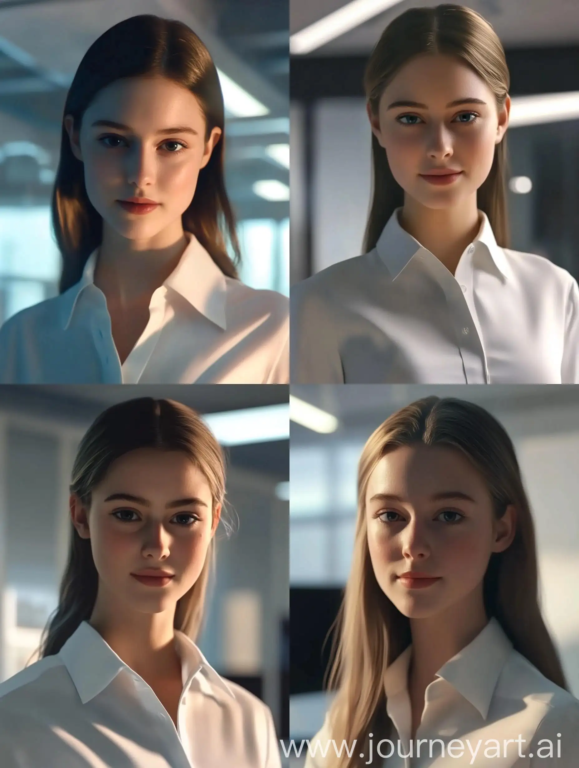 Professional-Woman-in-White-Shirt-in-Office-Environment-with-High-Detail-8K-Cinematic-Shot