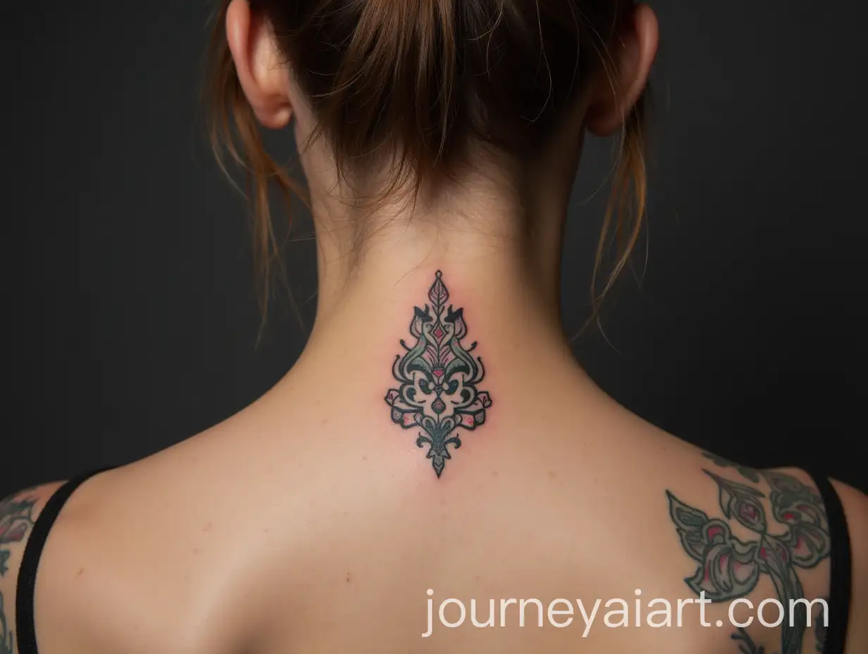 Intricate-Neck-Tattoo-Design