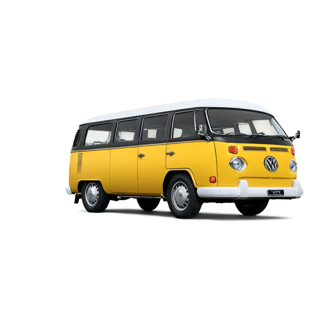 classic yellow kombi