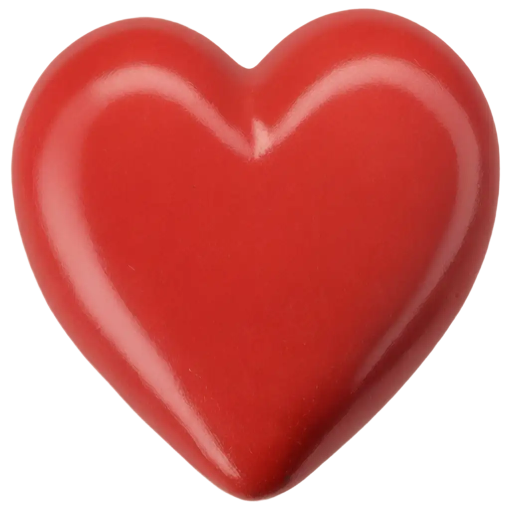 A red heart adorned with plaster, 4D Disney Pixar