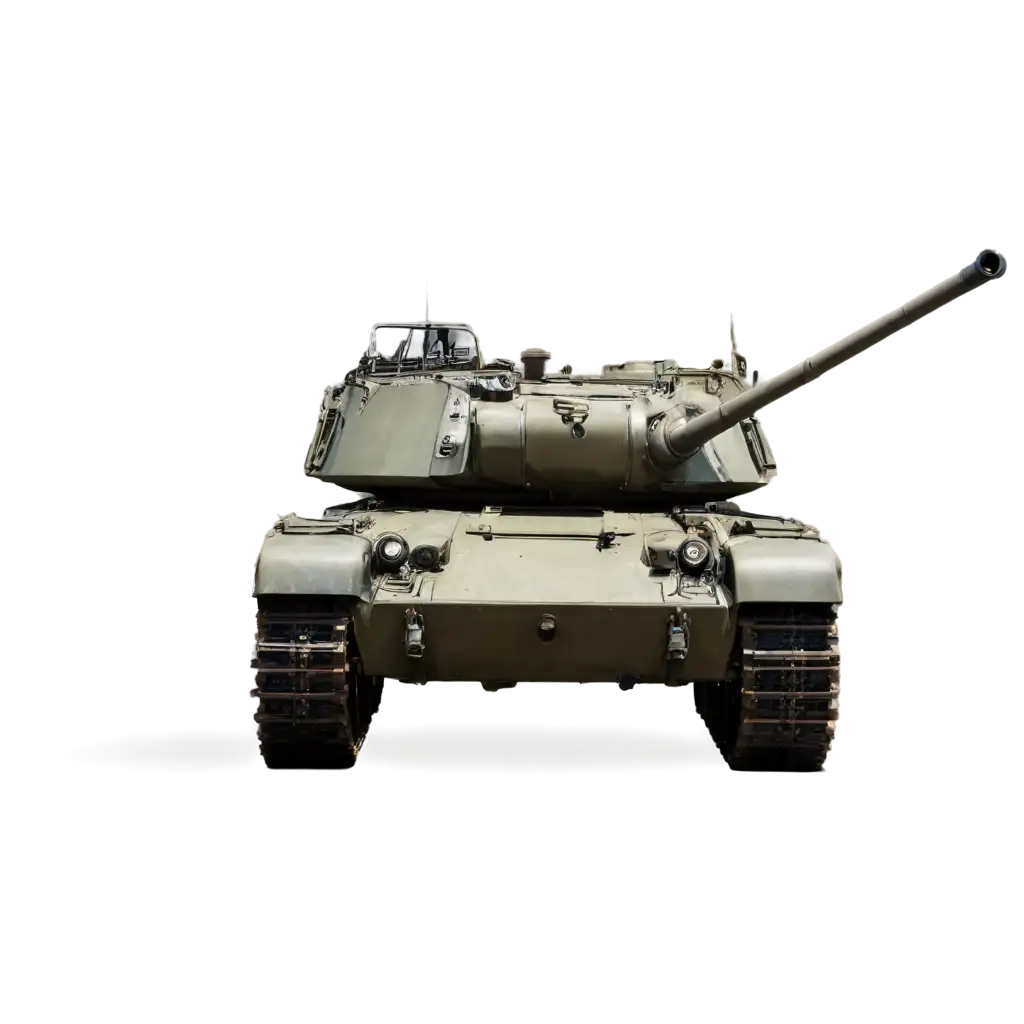 Tank-Front-View-PNG-Image-Realistic-Illustration-for-Military-Simulations