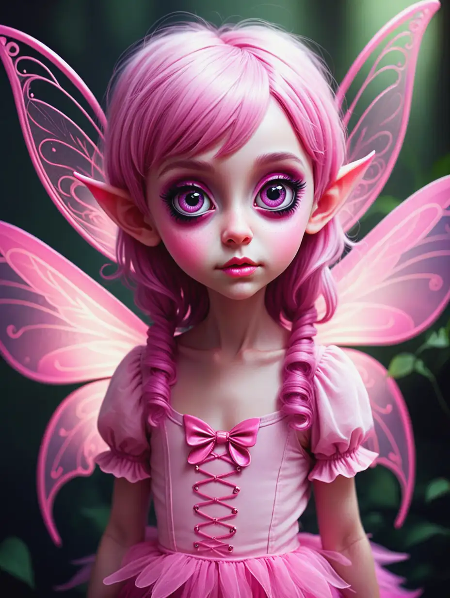 Enchanting-Pink-Pixie-Girl-with-Long-Hair-and-Wings