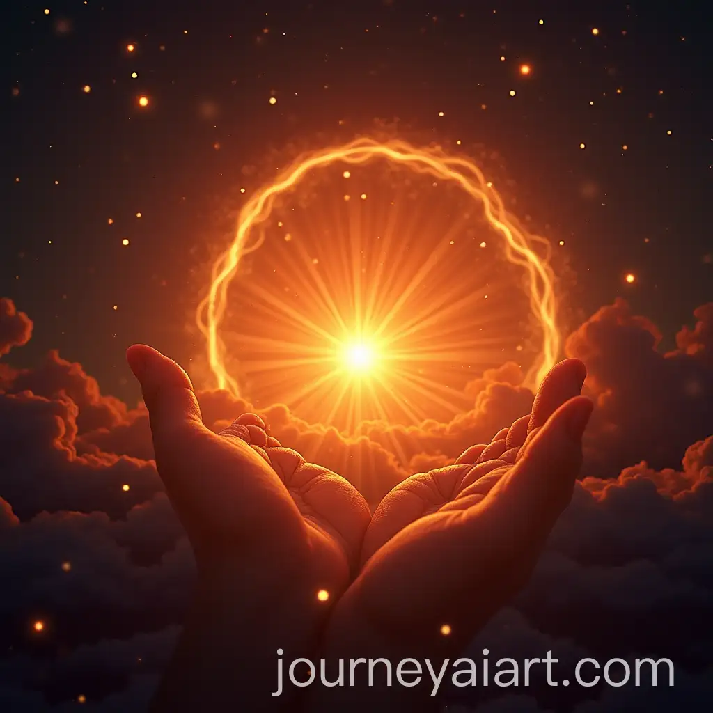 Sun-Shrinking-into-a-Tiny-Brilliant-Star-Settling-in-the-Heart